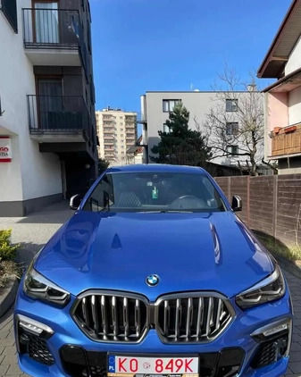 BMW X6 cena 369000 przebieg: 75000, rok produkcji 2019 z Kraków małe 631